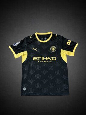 26/27 Manchester City away kit. Erling Haaland soccer football jersey